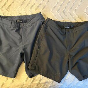 Cuts Clothing Mens Golf Shorts - Lot of 2 - 30" waist